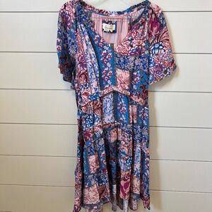NWT Anthropologie Flutter Sleeve Dress